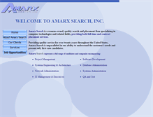 Tablet Screenshot of amarx.com