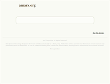 Tablet Screenshot of amarx.org